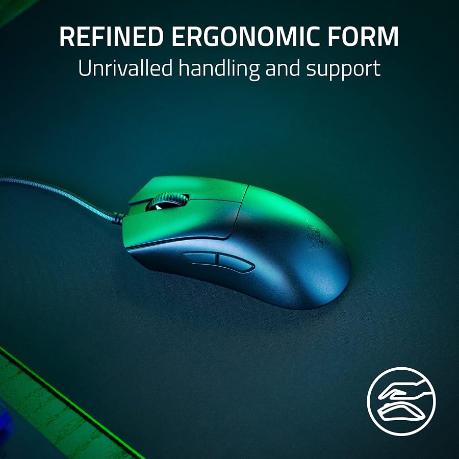 Razer Gaming Mouse Bungee V3 Chroma DeathAdder V3 Wired Gaming Mouse